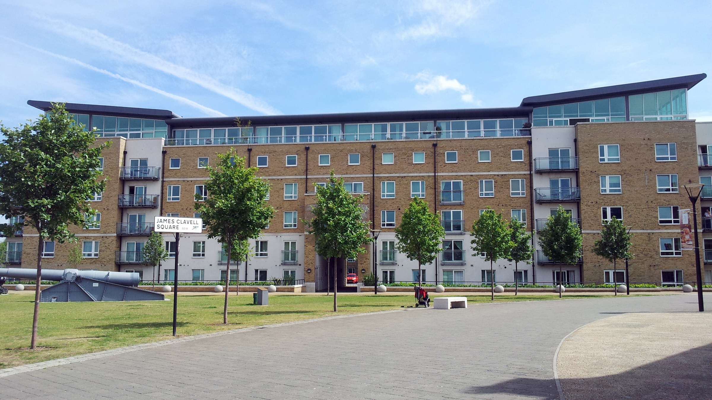 Nottingham city skyline with modern student accommodation buildings